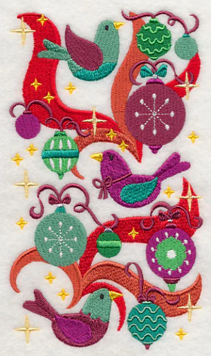 Perched in Ornaments - Christmas Birds Medley - Image 4