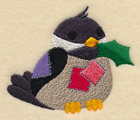 Perching Patchwork Pals - Chickadee 1 - Image 3