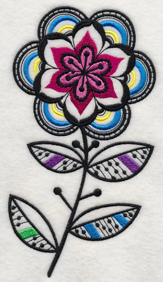 Perfect Petals (Blackwork) - Image 3