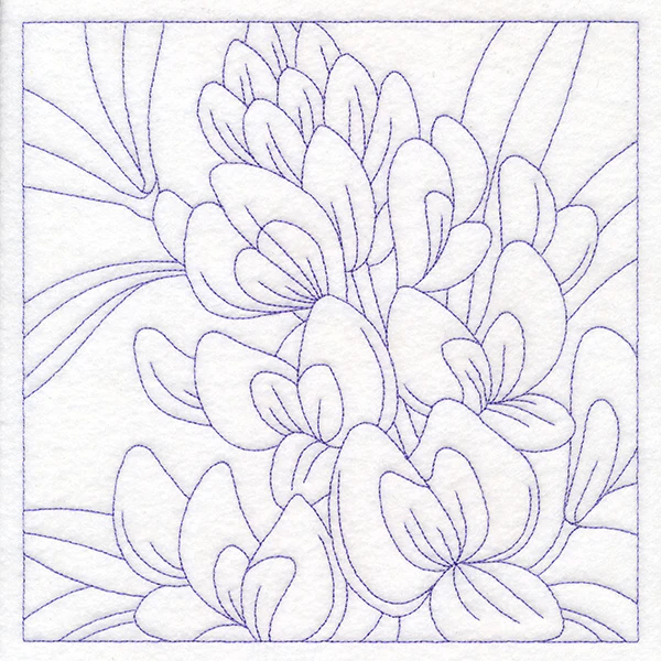 Perfect Petals Quilting - Bluebonnets (Double Run) - Image 6