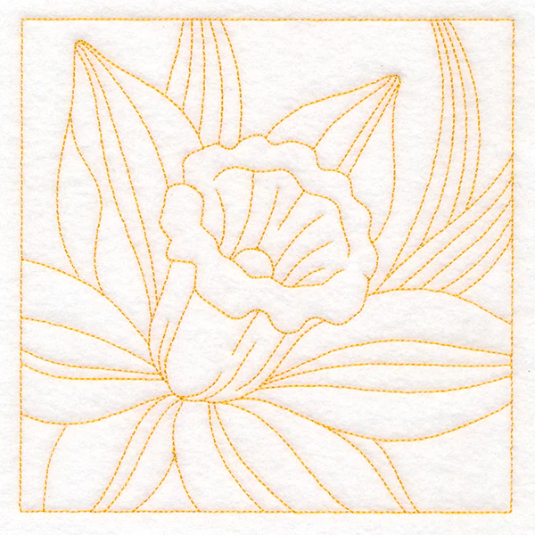 Perfect Petals Quilting - Daffodil (Double Run) - Image 3