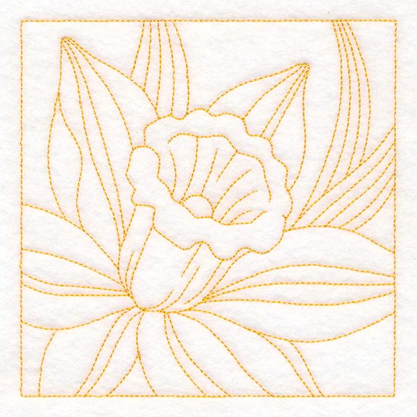 Perfect Petals Quilting - Daffodil (Double Run) - Image 4