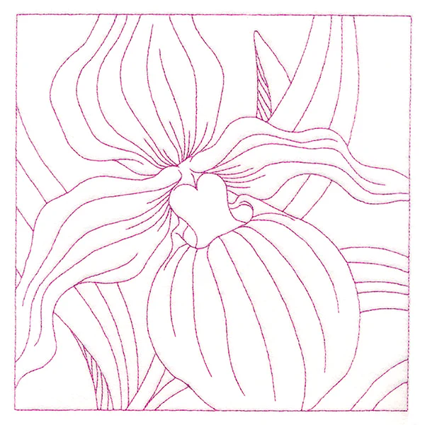 Perfect Petals Quilting - Lady's Slipper (Double Run)