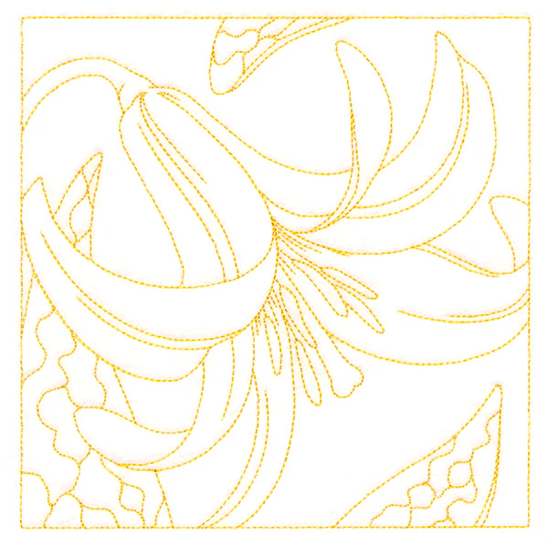 Perfect Petals Quilting - Trout Lily (Double Run) - Image 3