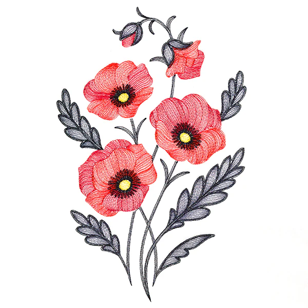 Perfect Poppies Bouquet