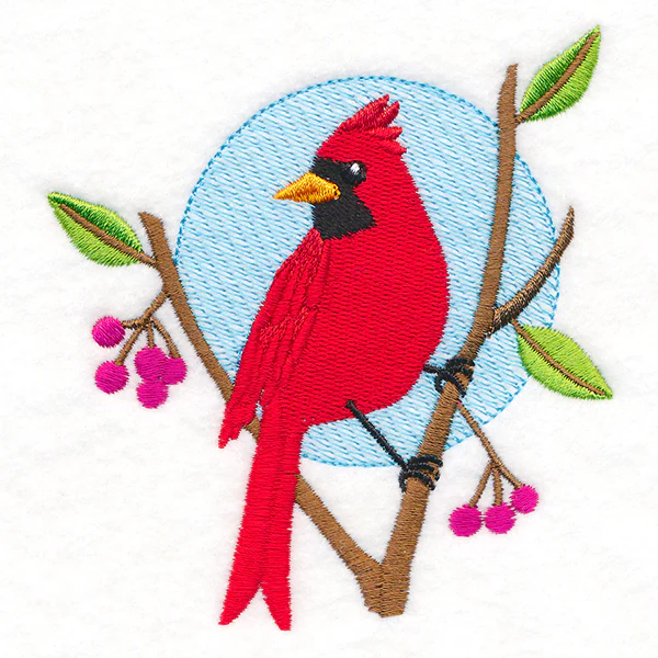 Perfectly Perched Classic Cardinal - Image 3