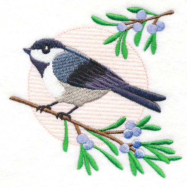 Perfectly Perched Cute Chickadee - Image 3