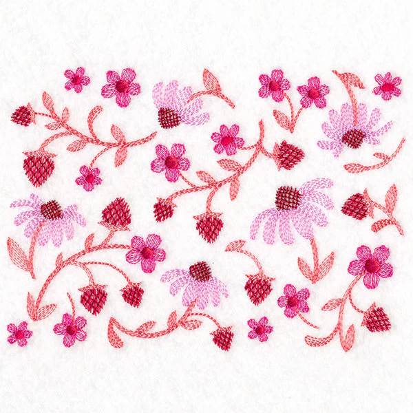 Perfectly Repeatable Strawberries in Bloom - Image 5