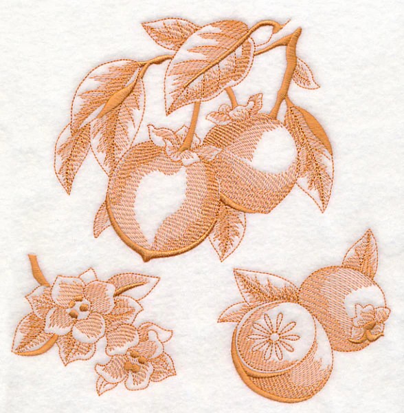 Persimmon Botanical (Toile) - Image 6