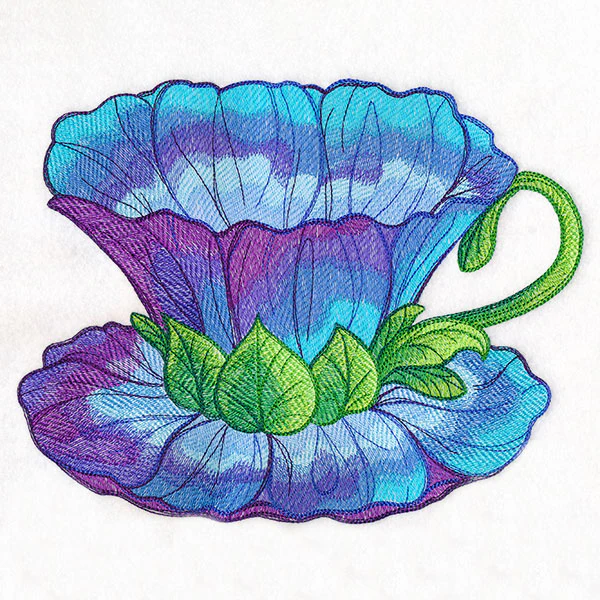 Petals in Bloom Teacup - Image 5