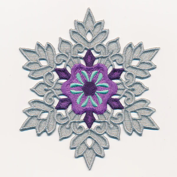Petunia Blossom Snowflake (In-the-Hoop) - Image 4