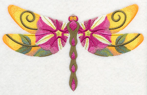 Petunia Dragonfly in Watercolor - Image 2