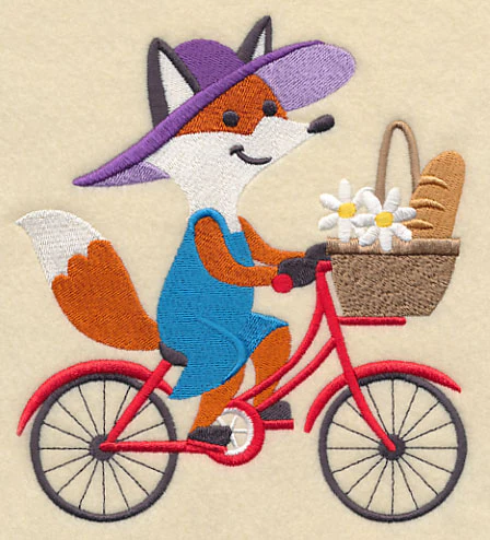 Picnic Pal - Foxy Cyclist - Image 4