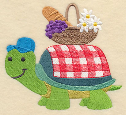 Picnic Pal - Turtle and Basket - Image 2