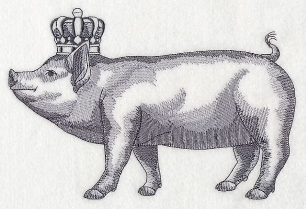 Pig in Crown - Image 4