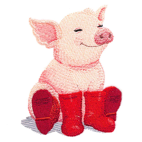 Piglet in Rain Boots - Image 3