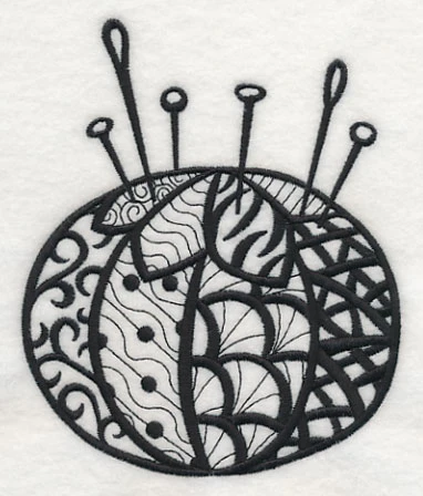 Pincushion (Blackwork) - Image 2