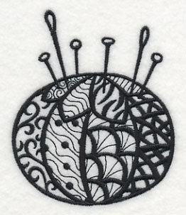 Pincushion (Blackwork) - Image 3