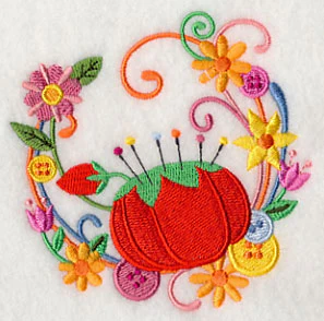 Pincushion & Petals Wreath - Image 5