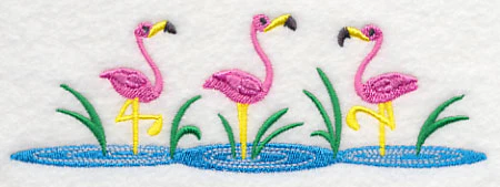 Pink Flamingo Border - Image 3