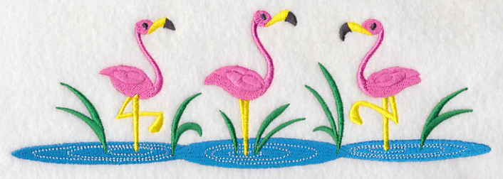 Pink Flamingo Border - Image 5