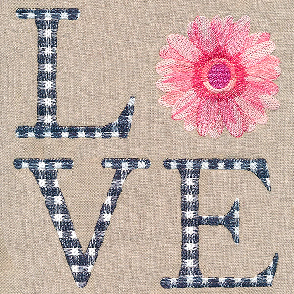 Plaid Love with Daisy