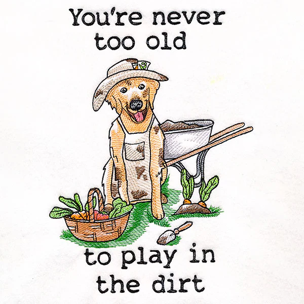 Play in the Dirt Golden Retriever - Image 4