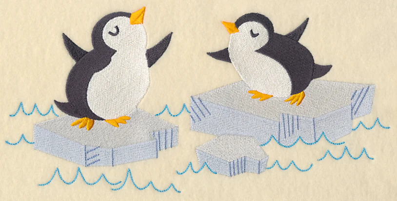 Playful Arctic Penguins - Image 6