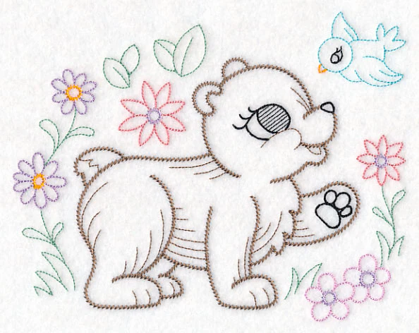 Playful Bear (Vintage) - Image 2
