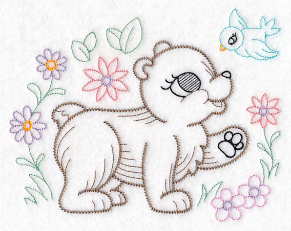 Playful Bear (Vintage) - Image 3