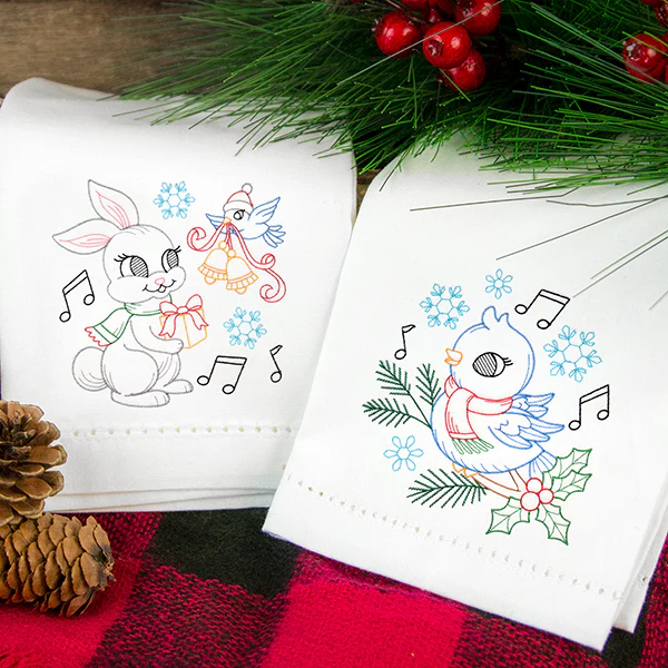 Playful Christmas Bird (Vintage) - Image 8