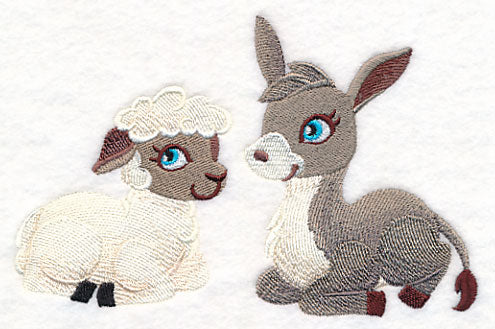 Playful Christmas Pageant Animals - Image 3