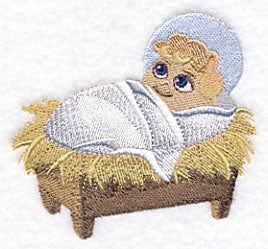 Playful Christmas Pageant Baby Jesus - Image 3