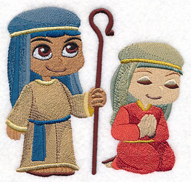 Playful Christmas Pageant Shepherds - Image 2