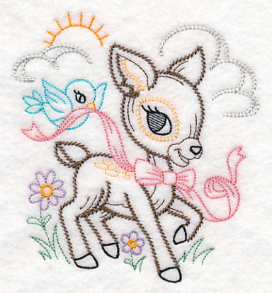 Playful Deer (Vintage) - Image 4