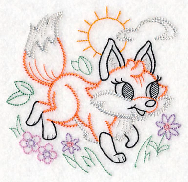 Playful Fox (Vintage) - Image 4