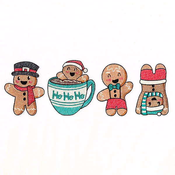 Playful Gingerbread Border - Image 2