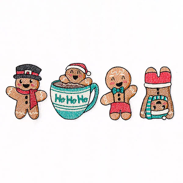 Playful Gingerbread Border - Image 3