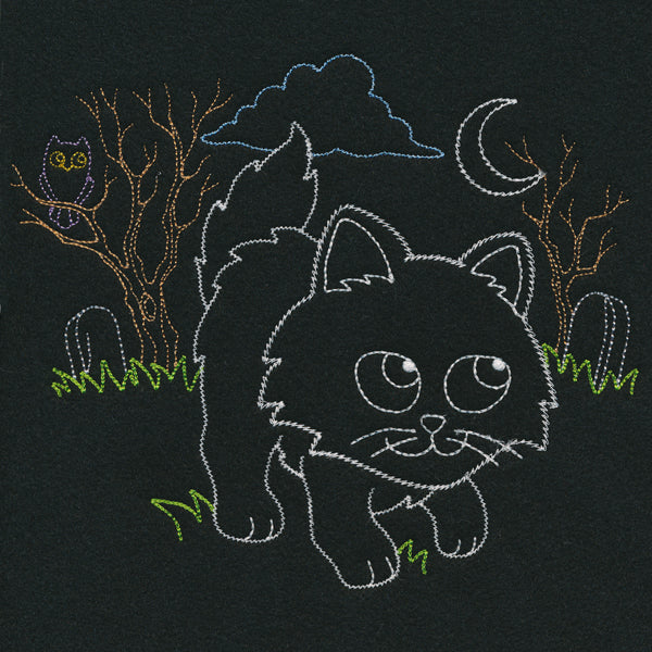 Playful Halloween Glow - Cat (Vintage) - Image 11