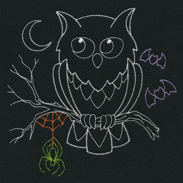 Playful Halloween Glow - Owl (Vintage) - Image 11