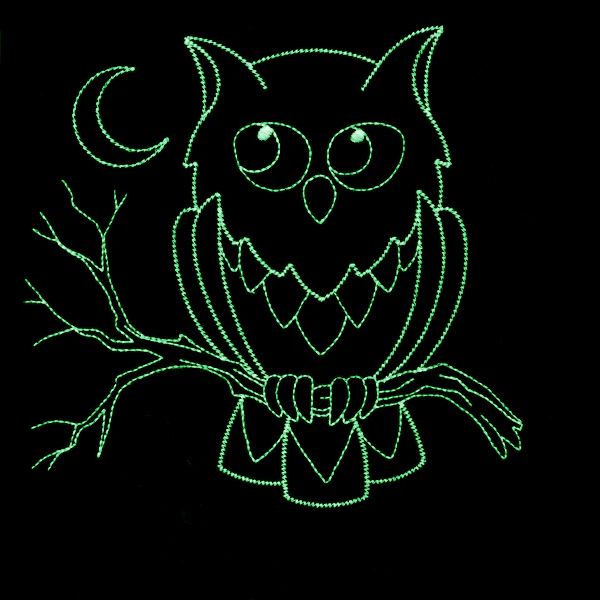 Playful Halloween Glow - Owl (Vintage) - Image 4