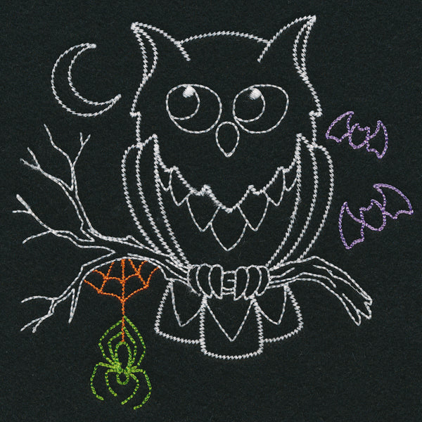 Playful Halloween Glow - Owl (Vintage) - Image 5