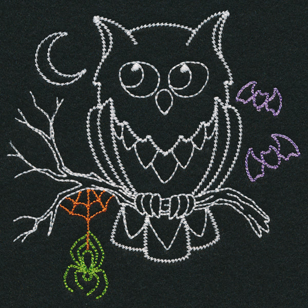Playful Halloween Glow - Owl (Vintage) - Image 7