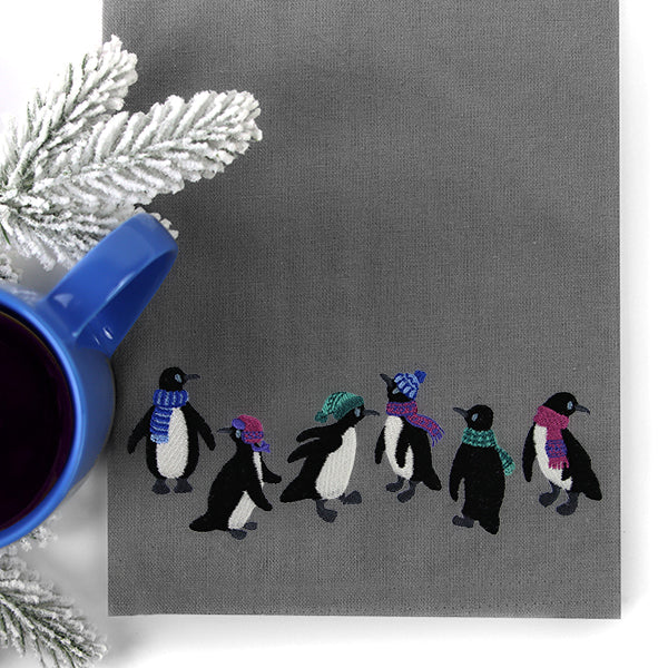 Playful Penguin Border - Image 2