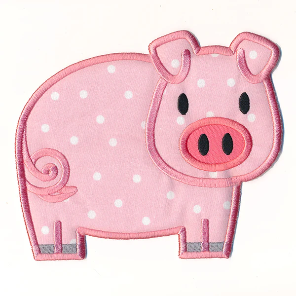Playful Pig Trivet (In-the-Hoop) - Image 2