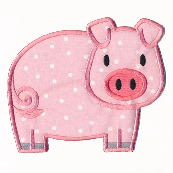 Playful Pig Trivet (In-the-Hoop) - Image 4