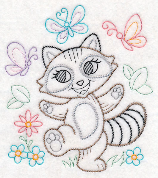 Playful Raccoon (Vintage) - Image 6