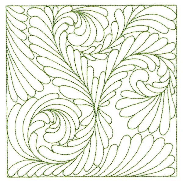 Playful Textures Quilting - Dancing Feathers (Double Run) - Image 10
