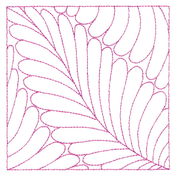 Playful Textures Quilting - Feathers (Double Run) - Image 15