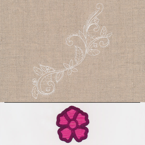 Pleasing Petal Fashion Spray (3D Applique) - Image 2